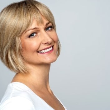 Smiling lady